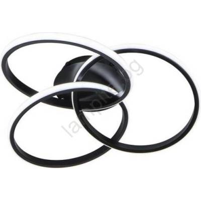 NEDES Led Димируем плафон led/70w/230v 3000-6500k черен + дистанционно управление (nd4091)