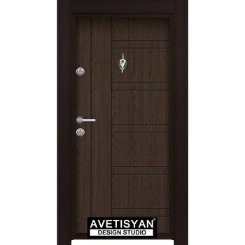 Image 1 of Haska Входна врата Parkdor Стар 26 - Венге (цена без монтаж)