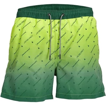 JACK & JONES Бански гащета Jack & jones Fiji Gradient swimming shorts - Green (Wild Lime)