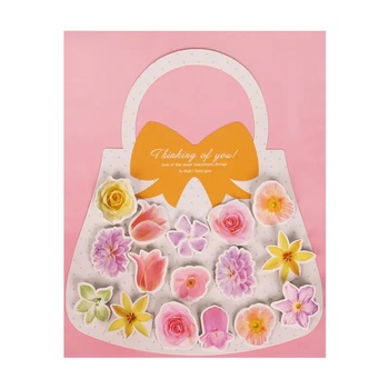 Голяма картичка Чанта с 3d мини картички (К86292-4)