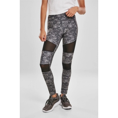 Urban Classics dámské maskáčové legíny Ladies Camo Tech Mesh leggings dark digital camo