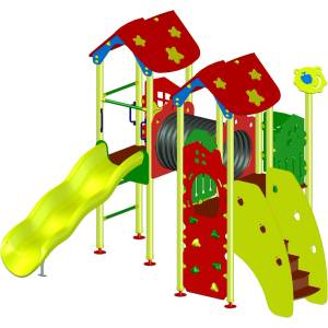 Playfactory КОМБИНИРАНО ДЕТСКО СЪОРЪЖЕНИЕ ps0048