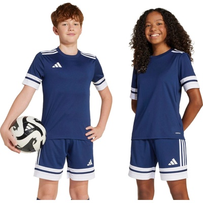 adidas teamwear detský futbalový dres adidas Squadra 25 tmavomodrá JJ0053