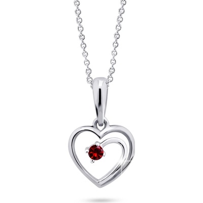 Cutie Diamonds prívesok z bieleho zlata s rubínom DZ6300 1602 40 RU X 2