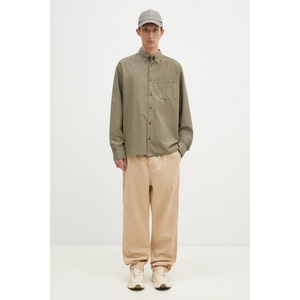 APC A. P. C. Памучна риза Chemise Mateo Logo (COHAH.H12599.JAA)