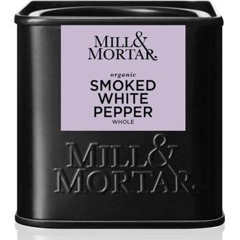 Image 1 of Mill & Mortar Органичен пушен бял пипер 50 г, цял, Mill & Mortar (MM11113)