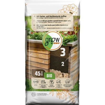 OBI Living Garden Bio substrát pre záhradu a vyvýšené záhony bez rašeliny 45 l