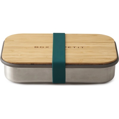 Black+Blum sandwich Box nerez/bambus oceánově modrá