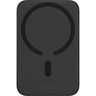 Baseus Magnetic Wireless Charging Power Bank 6000 mAh 20W (PPCX020001) - преносима външна батерия с USB-C порт и безжично зареждане с MagSafe (черен)