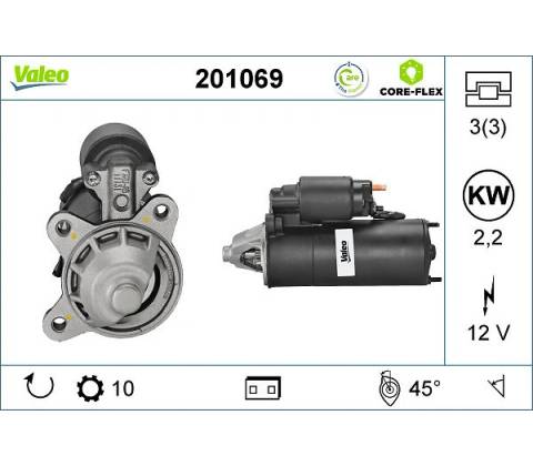 Startér VALEO 201069