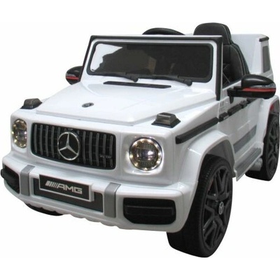 Mamido Elektrické autíčko Mercedes G63 bílá