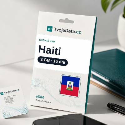 eSIM Haiti 3 GB / 14 dní - Haiti PG3HA8A5U