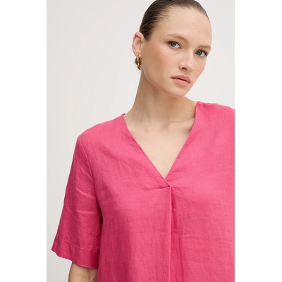 Benetton Ленена рокля United Colors of Benetton (4AGHDV0B0)