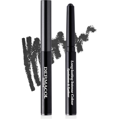 Dermacol Longlasting Intense Colour & Eyeliner očné tiene a linka 2v1 8 1,6 g