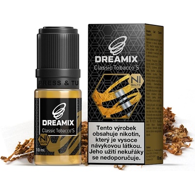 Dreamix SALT Klasický tabák 10 ml 10 mg