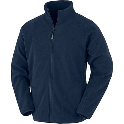 Result Unisex recyklovaná mikroflísová mikina R907X Navy