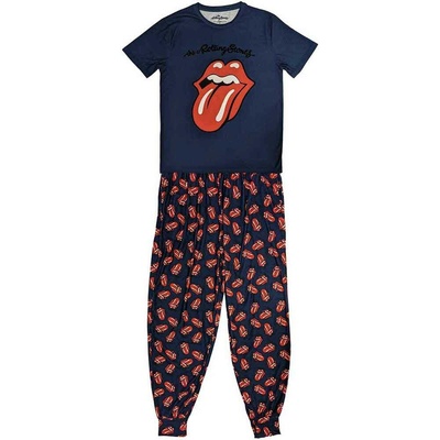 The Rolling Stones Classic Tongue modrá
