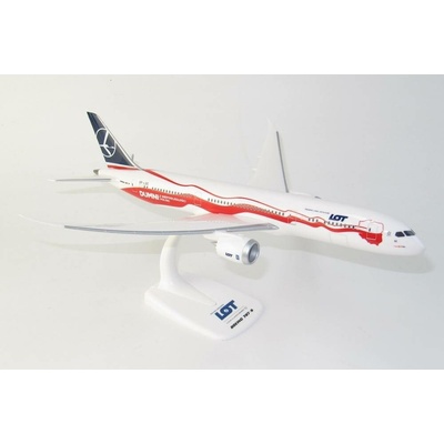 PPC Holland Boeing 787 9 LOT Polish Airlines Proud of Poland's Independence Snap Fit 1:200