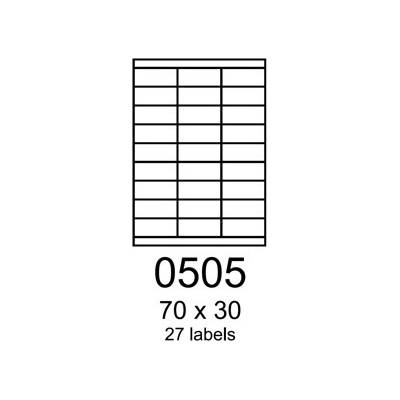 Rayfilm R01190505F biele A4 1000 list.