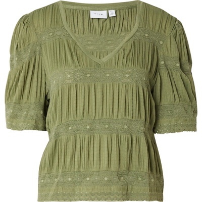 VILA Блуза 'Lea' зелено, размер XL