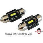  Крушки -Led- Сулфидни 12V 31mm Бели к-т -6100-31 ('264432)