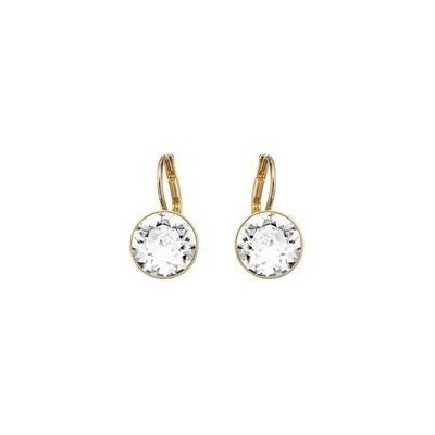 Prosperk náušnice zlaté s krystalem Swarovski S4343