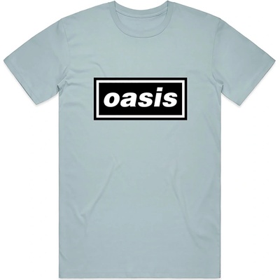 Oasis tričko Decca Logo modré