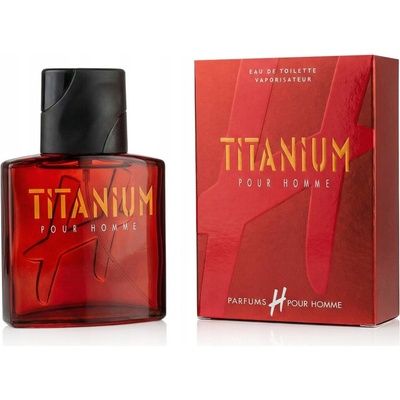 Parfums H Pour Homme Titanium toaletní voda pánská fólie 75 ml