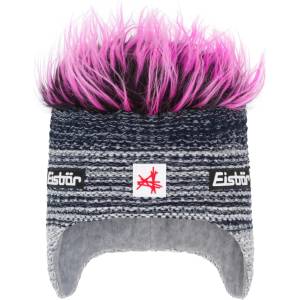 Eisbär Зимна шапка (beanie) Eisbär Campo Cocker Ski Austria Beanie - White / Grey / Night / Pink - размер One Size (904-5469-0411)