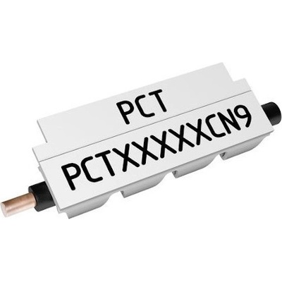 Partex PCT30018CN9, 2,5-3,3mm, 18mm, biela, 900ks, kontinuálny nacvakávací profil