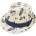 maximo Шапка maximo Boy's Trilby Surf Hat - Sand / Navy - размер 55 cm (904-6345-0112)