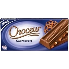 Choceur čokoláda slané preclíky 200 g