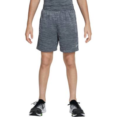 Nike B NK DRI-FIT MULTI SHORT LBR HTHR šedé