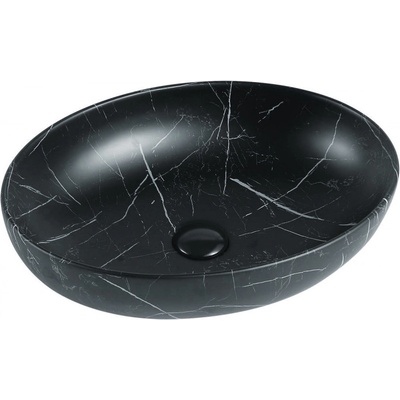 Mexen Orsola/Onix 52x39 cm black marble (21365271)