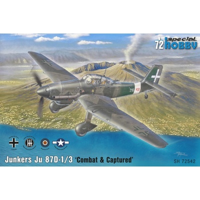 Special Hobby Junkers Ju 87D-‘Combat& Captured’ 1:72 1:3
