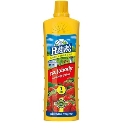 Nohelgarden Hnojivo HOŠTICKÉ na jahody s guánem 1 l
