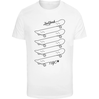 Urban Classics Тениска Zoo York Skating Tee white XXLUB-ZY006-00220 - Тъмносив, размер XS