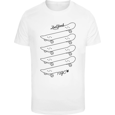 Urban Classics Тениска Zoo York Skating Tee white XXLUB-ZY006-00220 - Тъмносив, размер XS