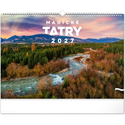 NOTIQUE Nástenný kalendár Magické Tatry 48 x 33 cm 2026