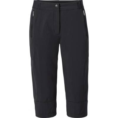 Vaude Дамски 3/4 панталони Vaude Women's Farley Stretch Capri III Walking trousers - Black - размер 50 (EU) (110-0756-0119)