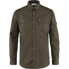 Fjällräven Singi trekking košel'a dlhý rukáv dark olive