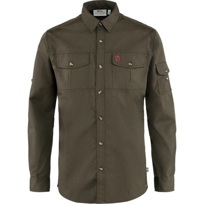 Fjällräven Singi trekking shirt LS dark olive