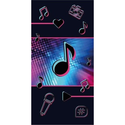 DETEXPOL Osuška Music Noty 70x140 cm