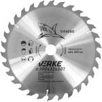 VERKE Режещ диск с твърдосплавни пластини 300x32мм 30T 66349 (V44060)