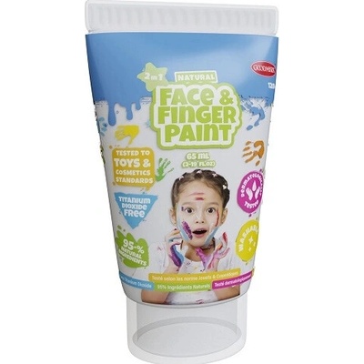 Boti natural biela prírodná farba na prsty a tvár 65 ml