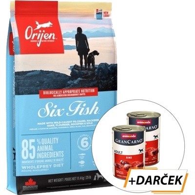 Orijen Six Fish Adult Fish 11,4 kg