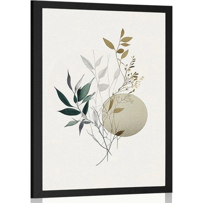 Plakát rostlinky v boho stylu - 30x45 no frame