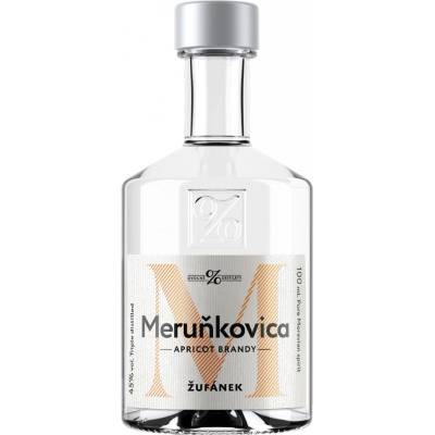 Žufánek Meruňkovica 45% 0,1 l (holá láhev)