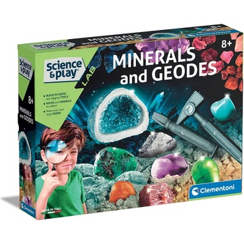 Clementoni science play Лаборатория за разкопки с минерали и геоди
