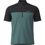 Löffler Мъжка фланелка с къс ръкав за колоездене Löffler Bike Shirt HZ Cycling jersey - Pine - размер 58 (EU) (217-0361-0316)